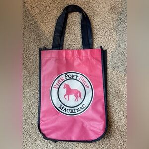 Pink Pony Shop Mackinac Island Reusable Bag